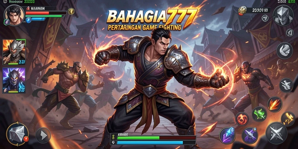 Tampilan gameplay seru dalam BAHAGIA777 yang penuh aksi.