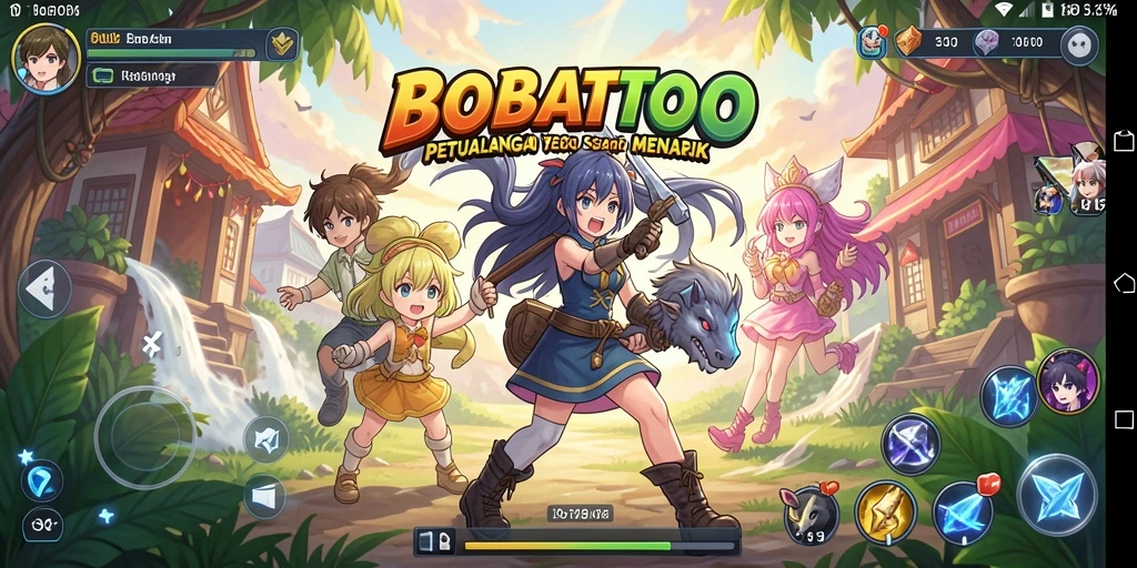 Tampilan menarik dari gameplay BOBATOTO yang penuh warna.