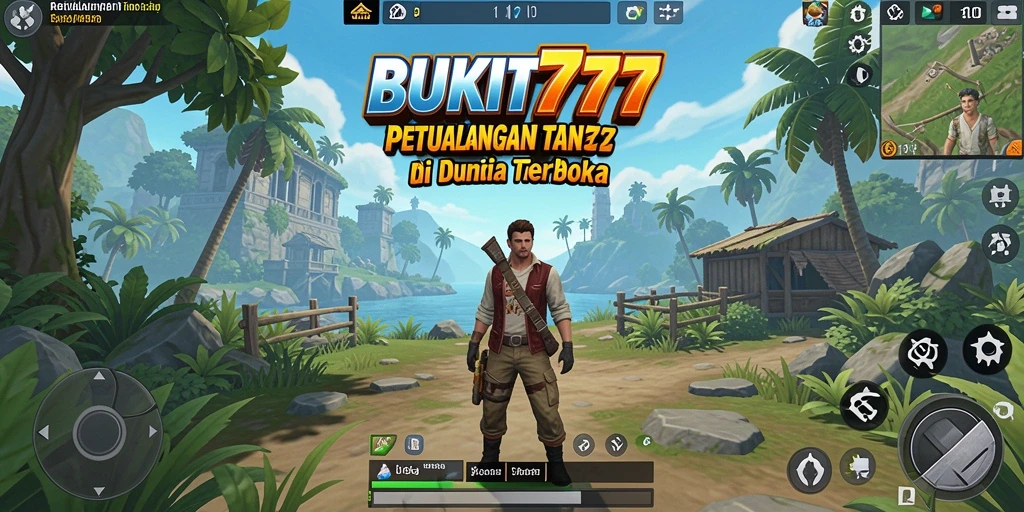 Tampilan menakjubkan dari gameplay BUKIT777 di dunia terbuka yang luas.