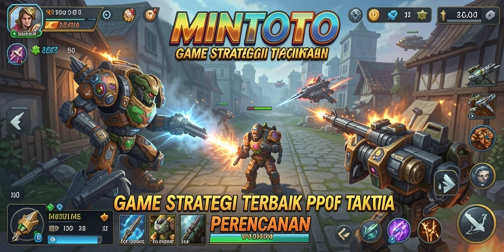 Tampilan utama gameplay MINTOTO dengan strategi yang mendebarkan.