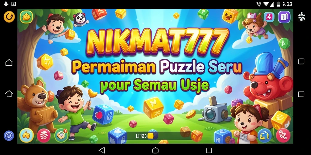 Tampilan gameplay NIKMAT777 yang memikat dan menantang.