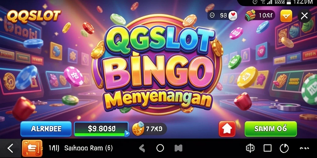 Tampilan gameplay Bingo yang seru di QQSLOT.