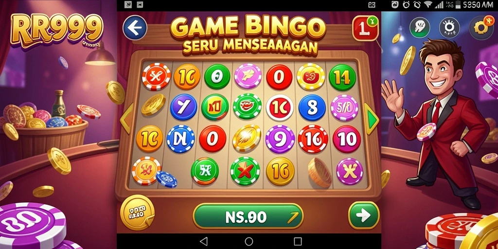 Screenshot gameplay RR999: keseruan bermain Bingo di layar Anda.