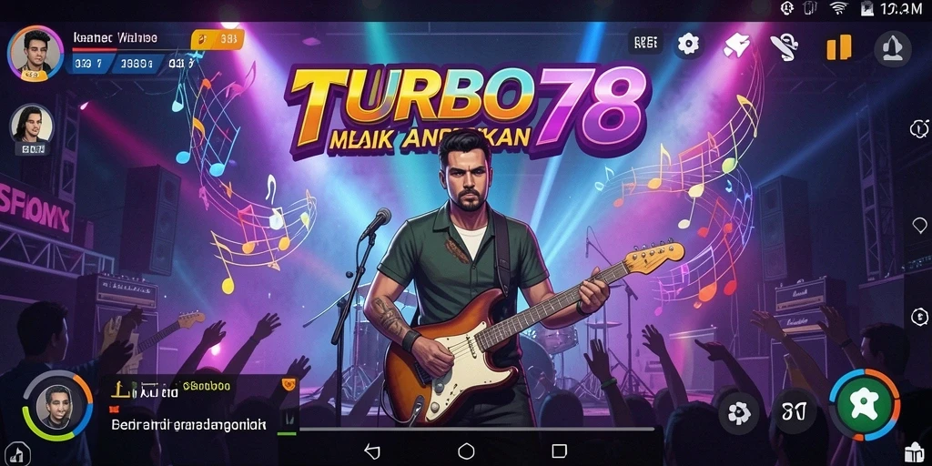 TURBO78 menampilkan gameplay menarik dengan antarmuka intuitif.
