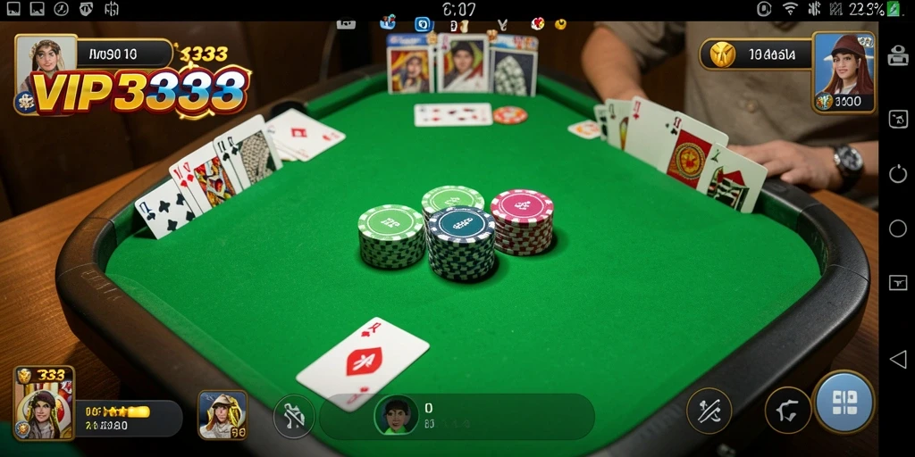 Tampilan gameplay Gaple yang menarik dan interaktif.