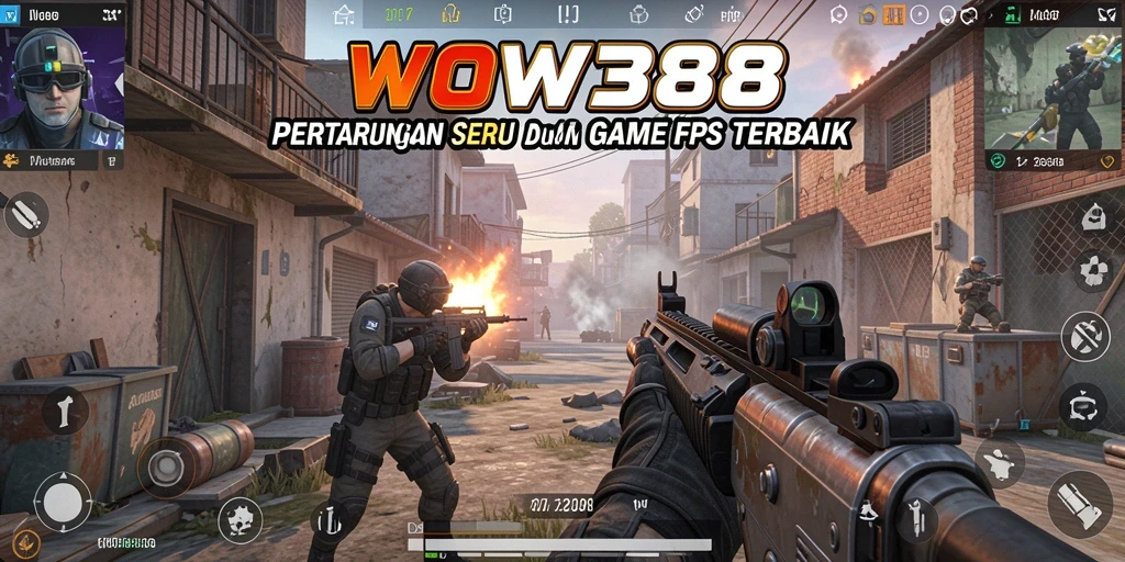 Gameplay intens dengan pertarungan seru dalam WOW388.